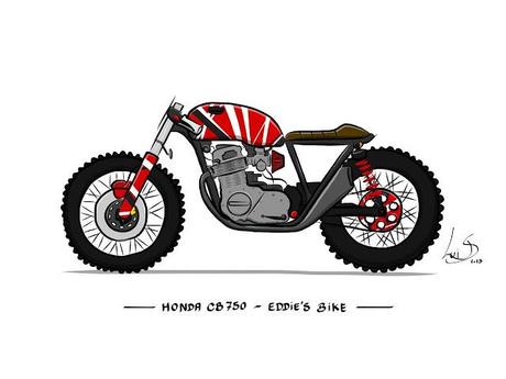Motorcycle Art - Doodwheels