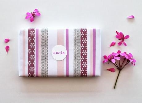 Wrapping ideas with washi tapes and... :)