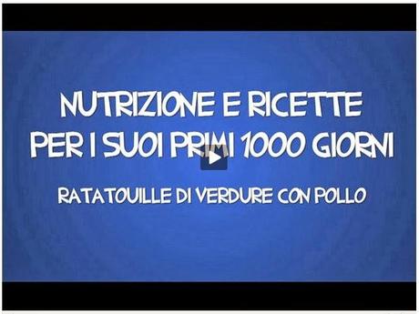 Ratatouille di verdure con pollo.