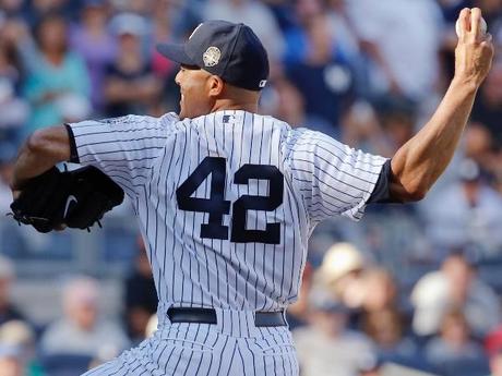 mariano rivera 42 new york yankees