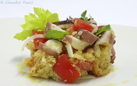 Panzanella al polpo all'Elbana