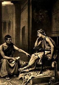 417px-Aristotle_tutoring_Alexander_by_J_L_G_Ferris_1895