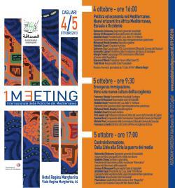 PRIMO MEETING INTERNAZIONALE DELLE POLITICHE DEL MEDITERRANEO