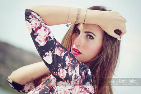 lovehandmade_2013_outfit fashion blog_bodycon floral dress H&M_Sergio Rossi heels