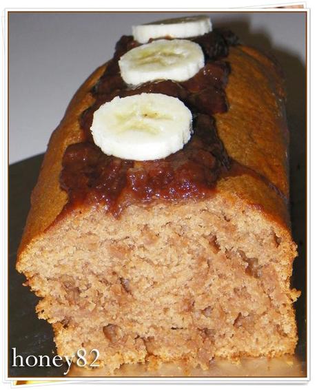 PLUM CAKE BANANA E CONFETTURA DI PERE E CACAO