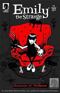 Kealan ORourke riscrive Emily The Strange Emily The Strange Dark Horse Chloe Moretz 