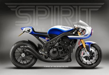 Cafè Racer Concepts - Triumph Speed Triple 1050 2008 Cafè Racer by Spirit of the Seventies