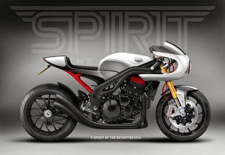 Cafè Racer Concepts - Triumph Speed Triple 1050 2008 Cafè Racer by Spirit of the Seventies