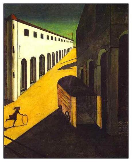 G. De Chirico, Mistero e malinconia d'una strada