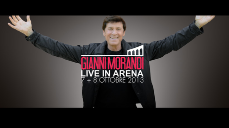 themusik gianni morandi live arena di verona 7 8 ottobre ospiti cher tiziano ferro 7 e 8 Ottobre Gianni Morandi Live allArena di Verona