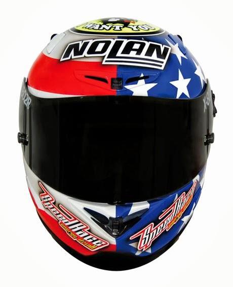 Nolan X-802R M.Melandri Laguna Seca 2013 by Shock Design