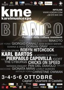 VII Edizione del Festival “Karel Music Expo”, dal 3 al 6 ottobre 2013, Cagliari