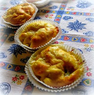 MUFFIN PERE E GORGONZOLA