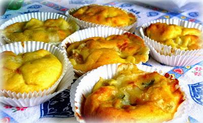 MUFFIN PERE E GORGONZOLA