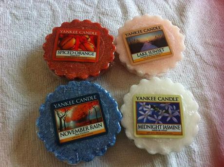 Yankee candle tarts