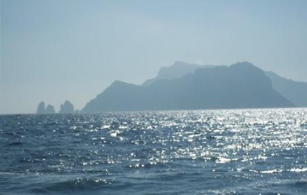 Capri dal mare