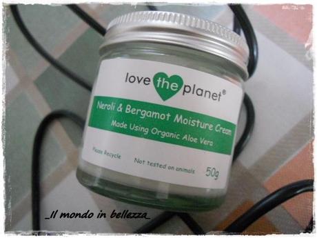 REVIEW: Crema al neroli e bergamotto LOVE THE PLANET