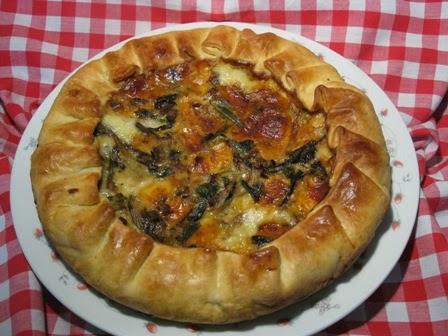 Quiche al radicchio