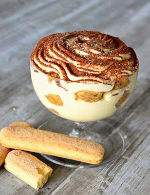 SPUMA di TIRAMISU' alla RICOTTA