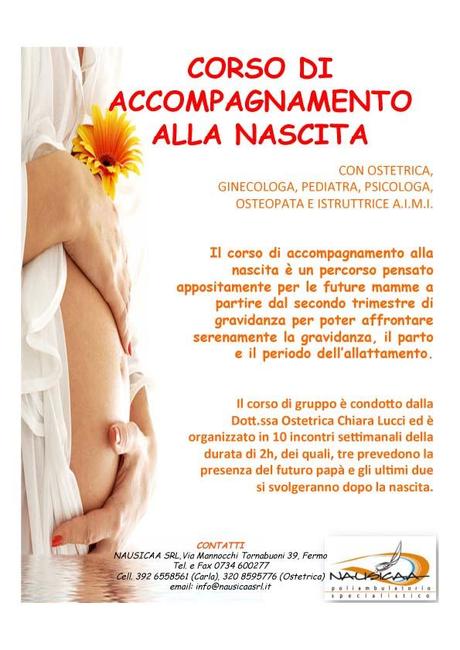 Un corso di accompagnamento alla nascita fin dopo il parto!