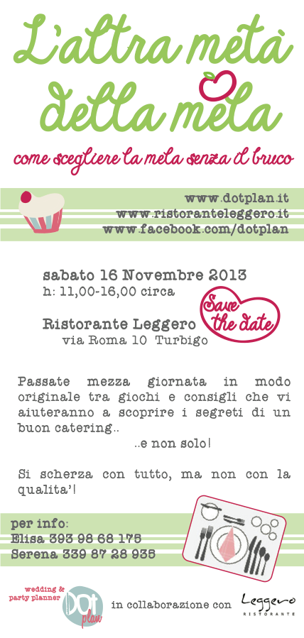 Promo day {L'altra metà della mela} evento DOTplan