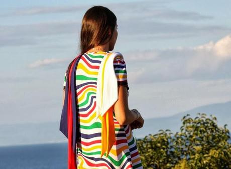 Colorful JC dress