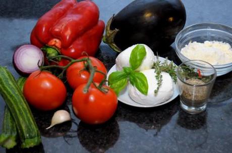 Tortino di verdure ingredienti