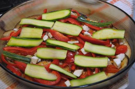 aggiungete zucchine e peperoni