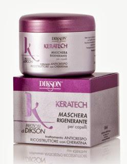 A full of keratin  - Dikson Keratech Maschera Ristrutturante