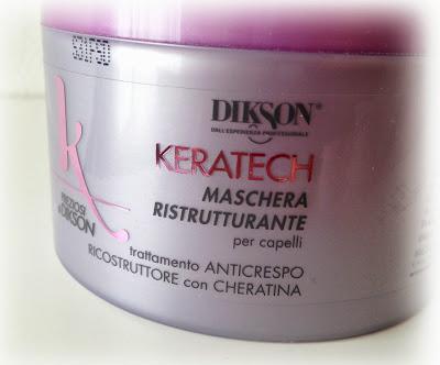 A full of keratin  - Dikson Keratech Maschera Ristrutturante