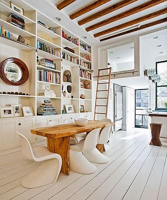 Casa Trendy: bianco+legno.