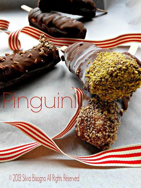 PINGUINI  cioccolato e nocciola