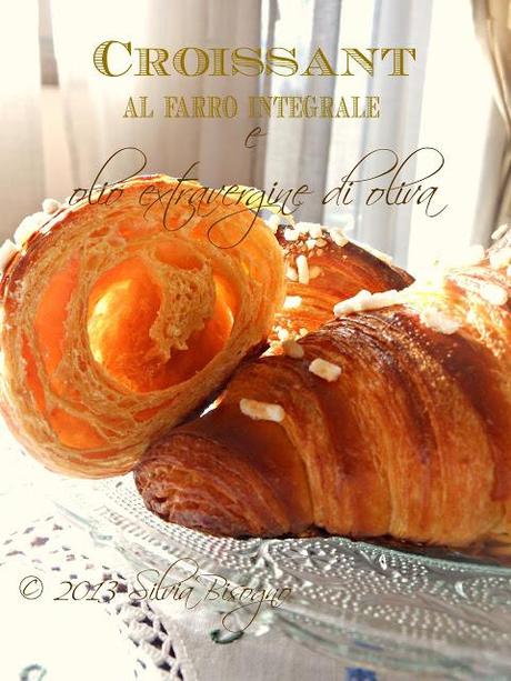 Croissant al farro integrale e olio extravergine di oliva