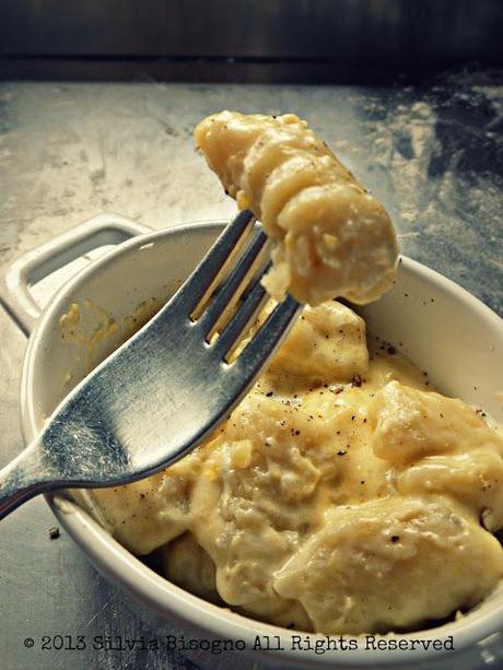 GNOCCHI DI PATATE alla fonduta di parmigiano