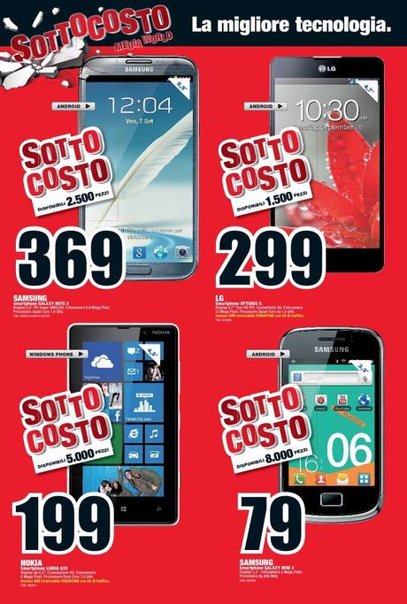 NOKIA LUMIA 820 IN OFFERTA DA MEDIAWORLD