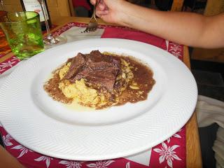 Lunch in Valle D'Aosta in these first days of fall.