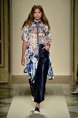 MILAN, ITALY - SEPTEMBER 22:  A model walks the runway during the Sergei Grinko show as a part of Milan Fashion Week Womenswear Spring/Summer 2014 at  on September 22, 2013 in Milan, Italy.  (Photo by Tullio M. Puglia/Getty Images for Sergei Grinko)