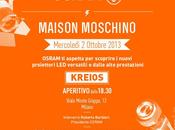 NEWS. Aperitivo OSRAM_2 Ottobre_18.30_Maison Moschino_V.le Monte Grappa 12/b_Milano