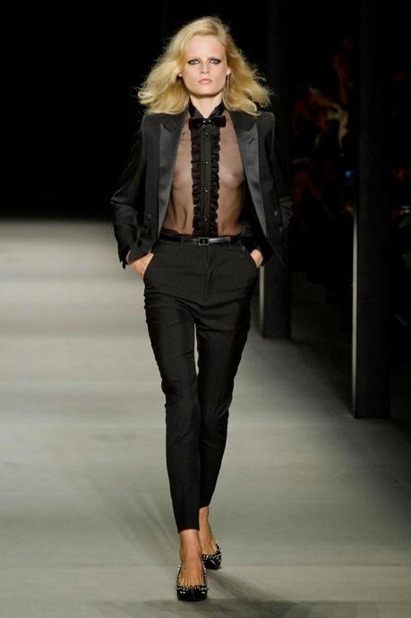 PFW: Le ferie prolungate di Saint Laurent