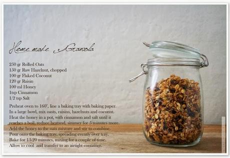 Home-made Granola# Muesli fatti in casa