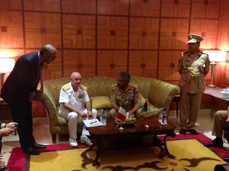 Tripoli/ Libia. Il Capo di Stato Maggiore della Difesa incontra il suo omologo libico