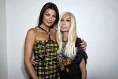 Ilaria d'Amico;Donatella Versace