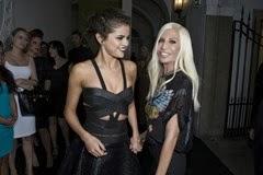 Selena Gomez;Donatella Versace