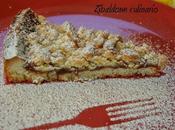 Torta streusel kamut confettura prugne mirabelle alla lavanda