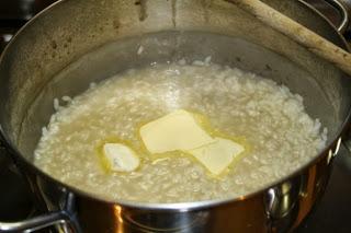 Mantecatura del risotto