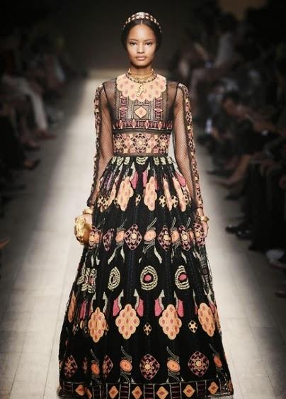 Paris Fashion Week. Valentino, quando lo stile diventa un' Opera