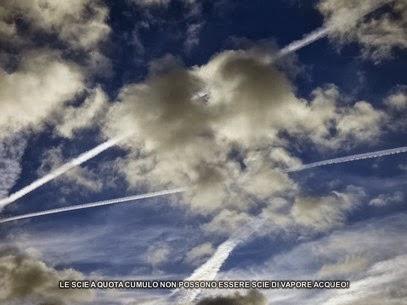 Le quote di volo degli aerei chimici: ecco le prove!