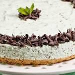 Ricette di dolci: cheesecake menta e cioccolato