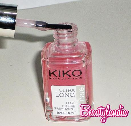 KIKO NAIL CARE- Ultra Long Post Stress Tratment Base Coat -