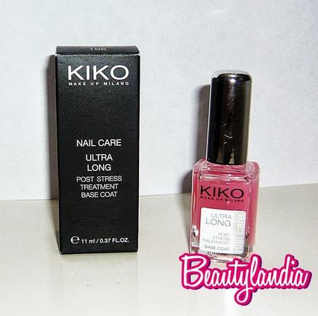 KIKO NAIL CARE- Ultra Long Post Stress Tratment Base Coat -